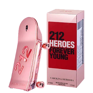 Perfume 212 Heroes Forever Young 80ml Carolina Herrera Eau De Parfum