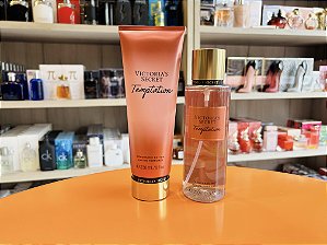 Kit Victorias Secret Temptation Hidratante 236ml + Body Splash 250ml