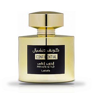 Perfume Árabe Lattafa Confidential Private Gold Eau de Parfum