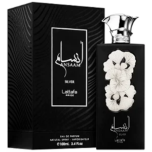 Perfume Árabe Ansaam Silver 100ml Lattafa Eau de Parfum