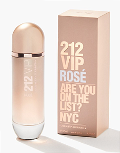 Perfume 212 Vip Rose 125ml Carolina Herrera Eau De Parfum
