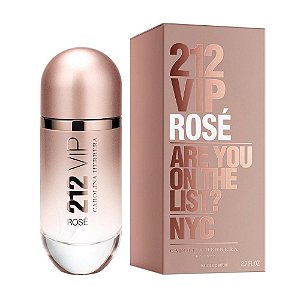 212 Vip Rose Edp 125ml Carolina Herrera Perfume Importado Original Feminino