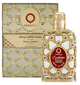 Perfume Árabe Royal Amber 80ml Orientica Extrait De Parfum