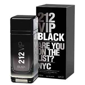 Perufme 212 Vip Black 200ml Carolina Herrera Eau De Parfum