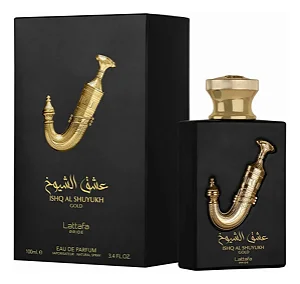 Perfume Árabe Ishq Al Shuyukh Gold 100ml Lattafa Pride Eau de Parfum