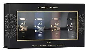 Perfume Árabe Kit Asad Collection 4x25ml Lattafa Eau De Parfum