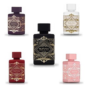 Kit Perfume Árabe Lattafa Badee Al Oud Collection 5x5ml Eau de Parfum