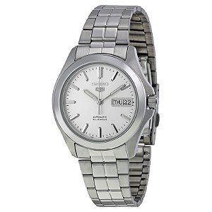 Relógio Masculino Seiko 5 Automático Silver - SNKK87K1