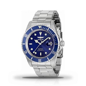 Relógio Masculino Invicta Pro Diver 43mm Automático Mostrador Azul 9094OBXL