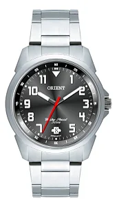 Relógio Masculino Orient Quartzo Clássico Mostrador Preto - MBSS1154A