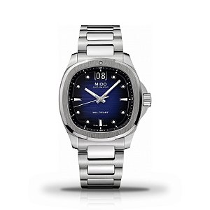 Relógio Masculino Mido Multifort TV Big Date Automático Mostrador Azul M049.526.11.041.00