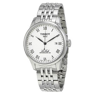 Relógio Masculino Tissot Le Locle Automático Mostrador Prateado