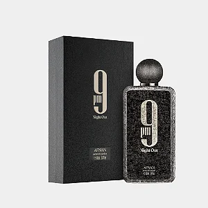 Perfume Árabe 9 PM Night Out AFNAN Extrait De Parfum