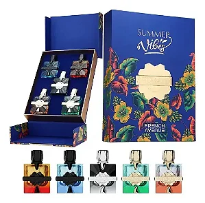 Perfume Árabe Kit Summer Vibes Aromatix French Avenue Extrait De Parfum