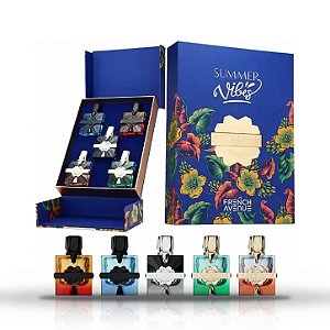 Kit Perfume Árabe French Avenue Aromatix Summer Vibes 5x30ml Extrait de Parfum