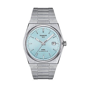 Relógio Masculino Tissot PRX Powermatic 80 Automático Mostrador Azul-Gelo T137.407.11.351.00