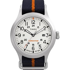 Relógio Masculino Timex Expedition North Sierra Quartzo Mostrador Branco TW2V22800