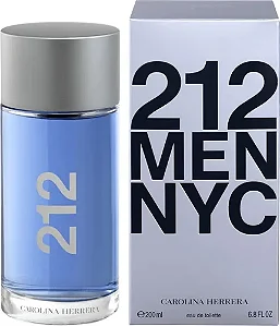 Perfume 212 Men NYC 200ml Carolina Herrera Eau De Toilette