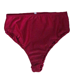 Calcinha Biquini Hot Pants Cor Lisa