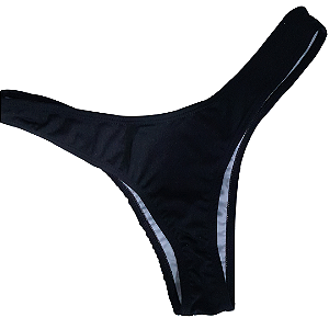 Calcinha Fio Dental Biquini Malha Romantic - Lisa