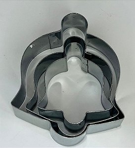 Cortador Formato Sino - Jogo 3 Un