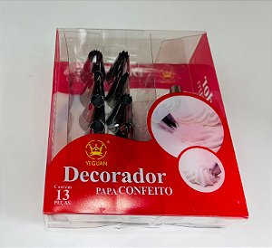Kit Bico Decorador Inox - 13pçs