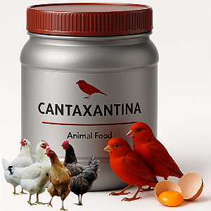 Cantaxantina Vermelha 100% Pura - Pigmento Importado