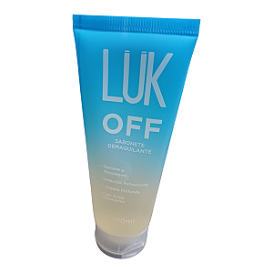 Sabonete demaquilante- OFF. LUK