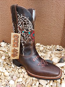 BOTA MED DOG / MED DOG SOLADO GEL MARROM DURANGO