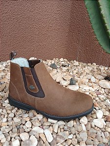 BOTINA NOBUCK TERRA SOLADO GEL F1000