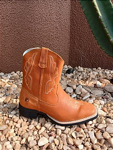 REF 421 BOTA FEMININA MUSTANG FERRUGEM SOLADO COLIBRI PALMA