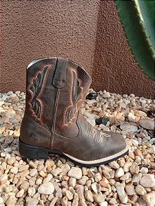 REF 421 BOTA FEMININA MUSTANG CAFÉ SOLADO COLIBRI PALMA