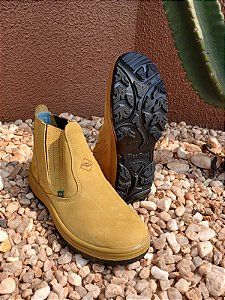 REF 070 BOTINA NOBUCK CASTOR SOLADO FLEXFORT BIDENSIDADE PALMA