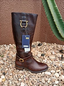 BOTA FEMININA MONTARIA FÓSSIL CAFÉ CAPELLI