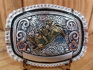 FIVELA BULL RIDER VALENTE (Prata/Ouro) BRETES