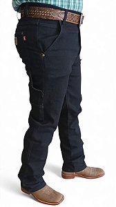 CALÇA MASCULINA CARPINTEIRA PRETA RACE BULL