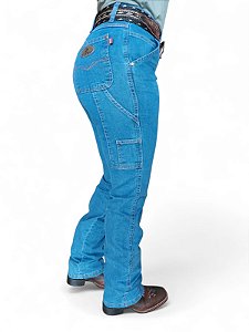 CALÇA FEMININA CARPINTEIRA DELAVE RACE BULL
