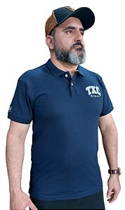 POLO MASCULINA CUSTON APLICADA TXC
