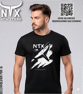CAMISETA MASCULINA ESTAMPADA NEW TEXAS