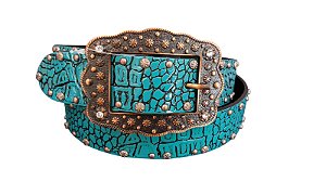 CINTO FEMININO COUNTRY 16156 AZUL MASTER