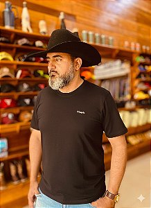 CAMISETA MASCULINA 5513 PRETO WRANGLER
