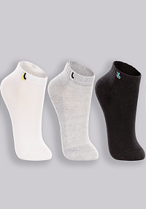 MEIA JUVENIL MENINOS - KIT 03 PARES LUPO