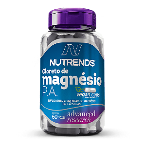 Cloreto de Magnésio em Capsulas 600mg - 60caps