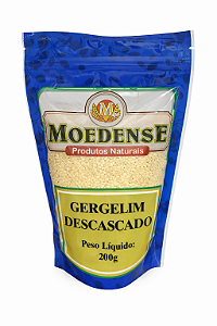 Gergelim Descascado 200g Moedense