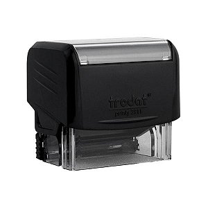 Carimbo Trodat 3911  - Placa texto 38 x 14mm - até 4 linhas