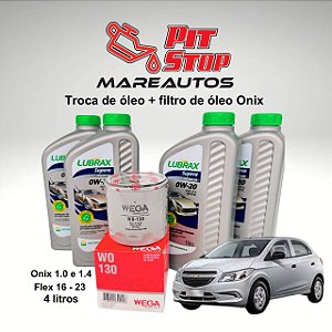 Troca de Óleo e Filtro de óleo para carro Onix 1.0 em Peruíbe