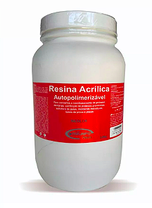 Resina Acrílica Autopolimerizável 2,5Kg - Triunfo