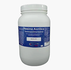 Resina Acrílica Termopolimerizável 2,5Kg - Triunfo
