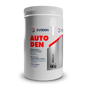 Resina Acrílica Autopolimerizável Autoden 1Kg - Evoden