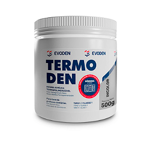 Resina Acrílica Termopolimerizável Híbrida Termoden 500g - Evoden